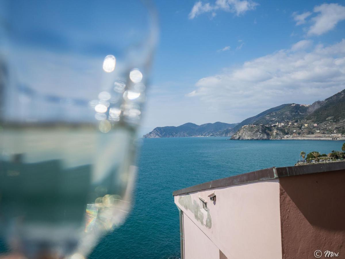 Il Baluardo Sea View Apartment On The Cliff Manarola Exterior photo